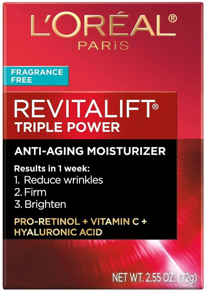 L'Oreal Paris Revitalift Triple Power Anti-Aging Moisturizer