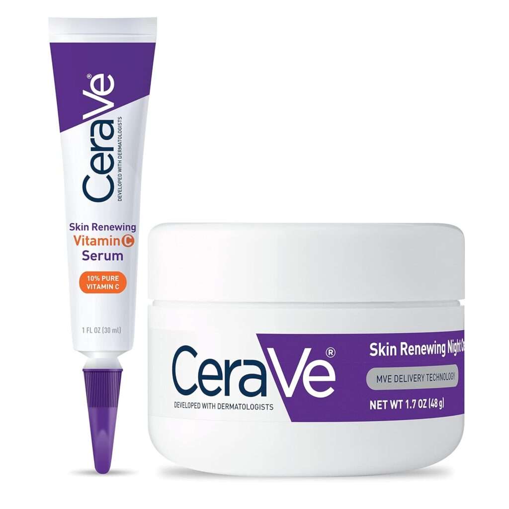 CeraVe Radiance Duo - Vitamin C Serum & Night Cream Set