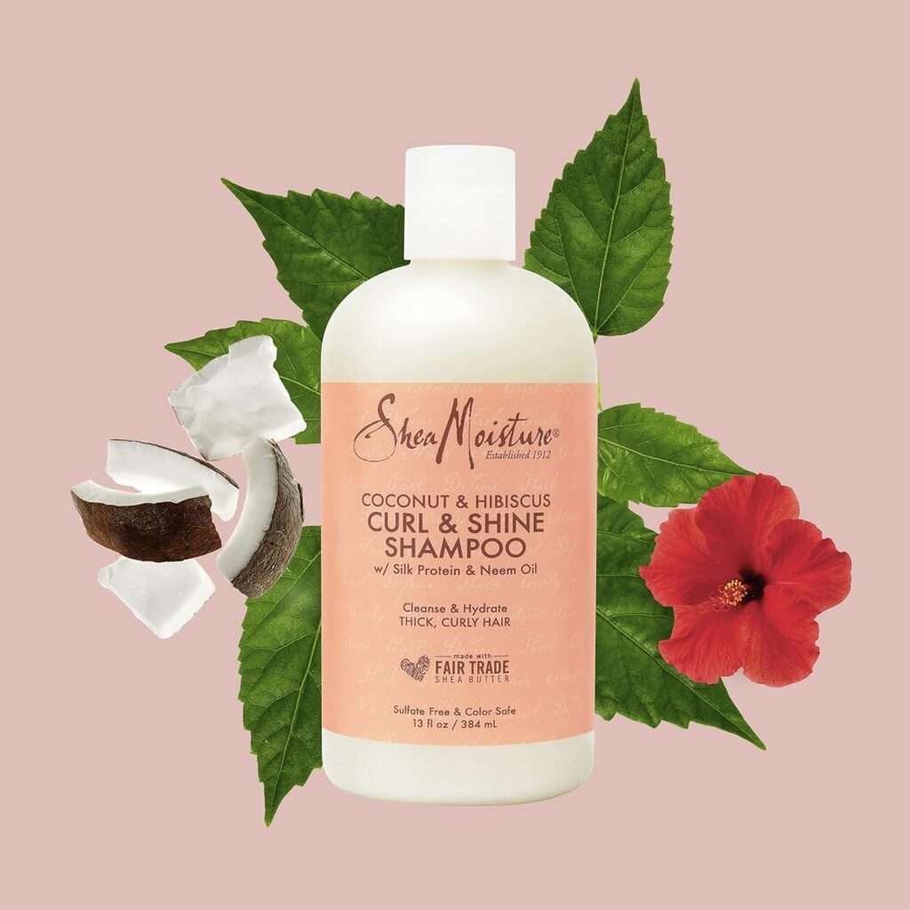 SheaMoisture's Curl and Shine Coconut Shampoo