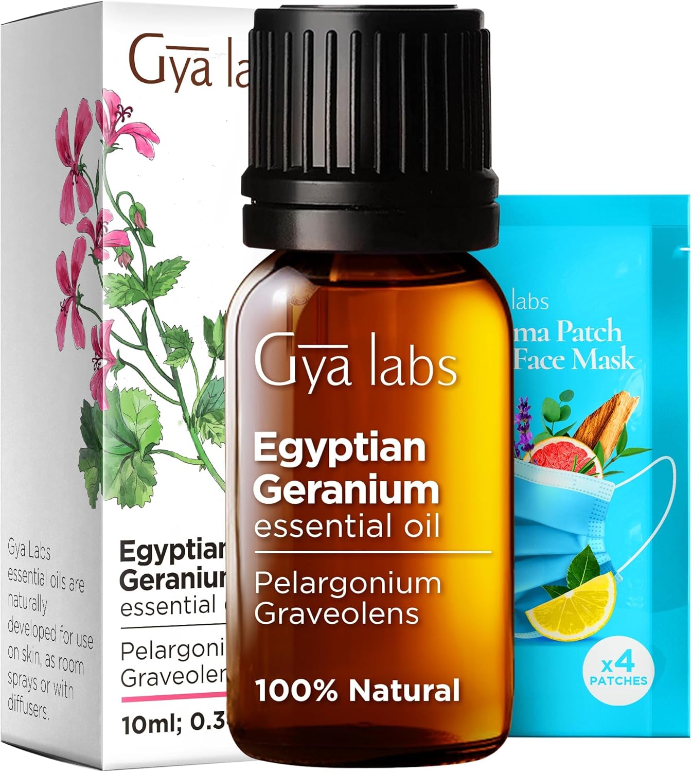 
Gya Labs Egyptian Geranium Essential Oil 