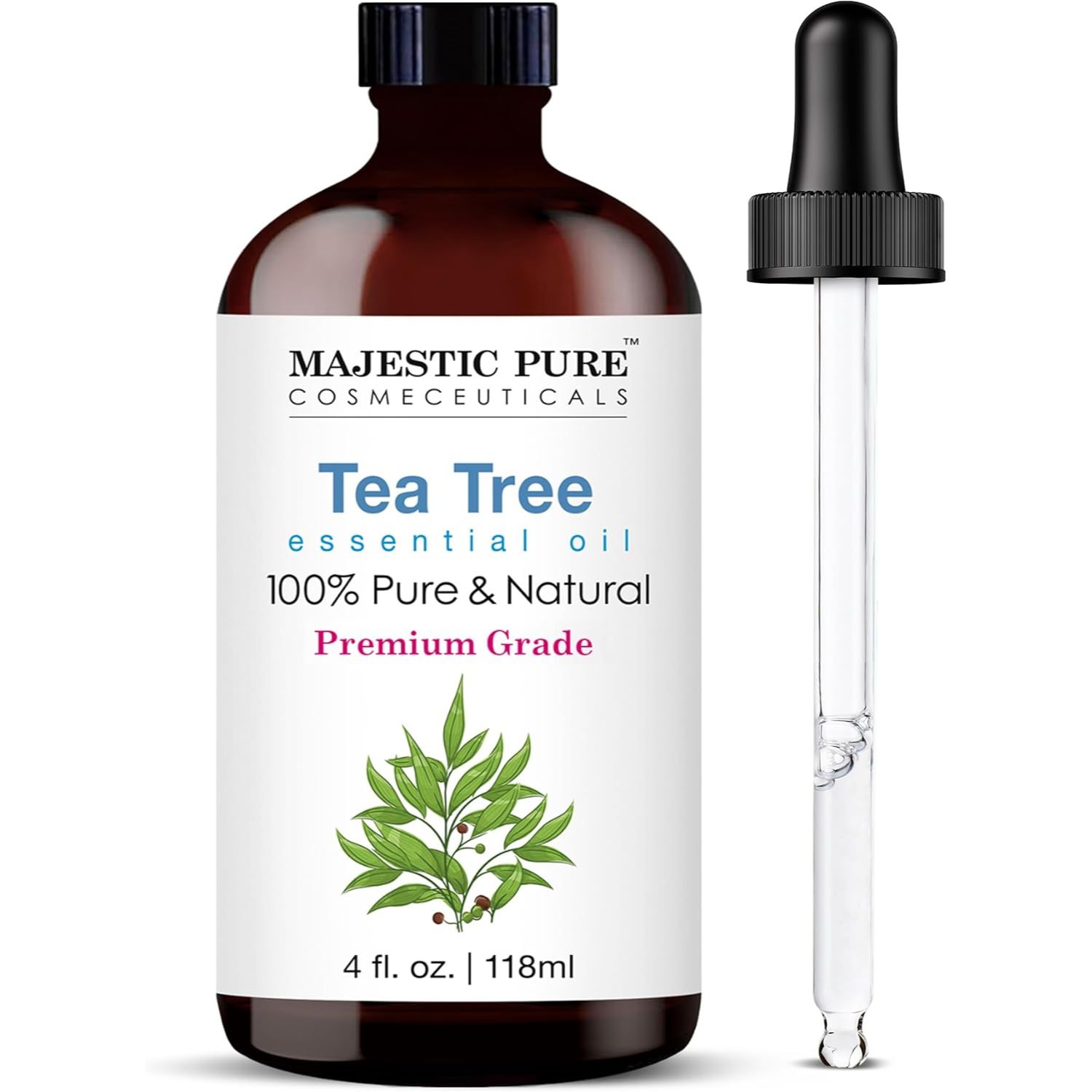 MAJESTIC PURE Tea Tree Essential Oil 