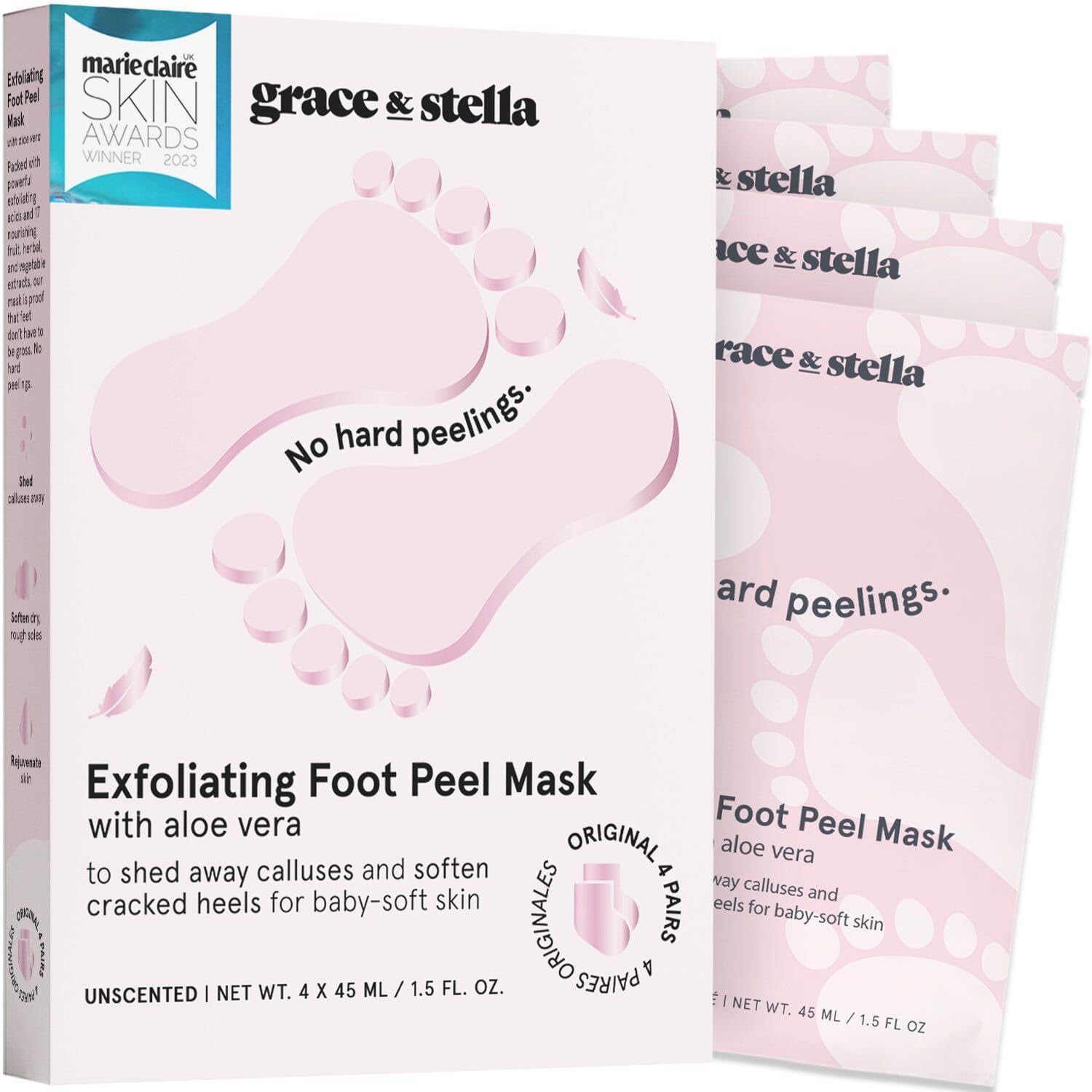 Grace & stella Award-Winning Foot Peel Mask