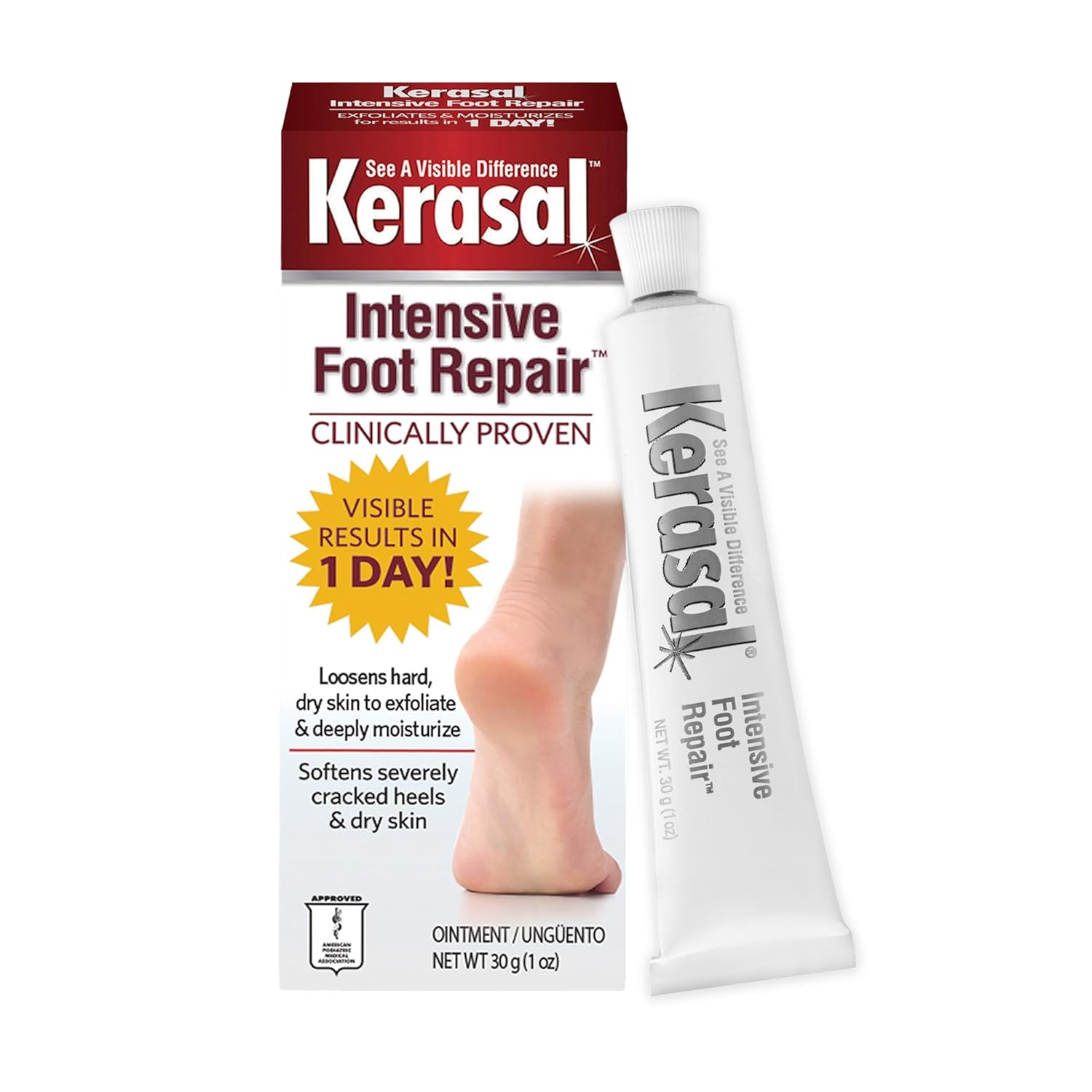 Kerasal Intensive Foot Repair, Skin Healing Ointment